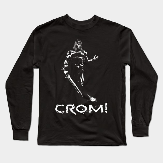 CROM! Long Sleeve T-Shirt by PickledGenius